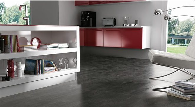 Suelos para cocinas: suelos laminados de madera